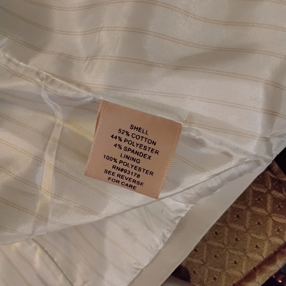 Philosophy Cream Single-Button Blazer - Picture 9 of 13
